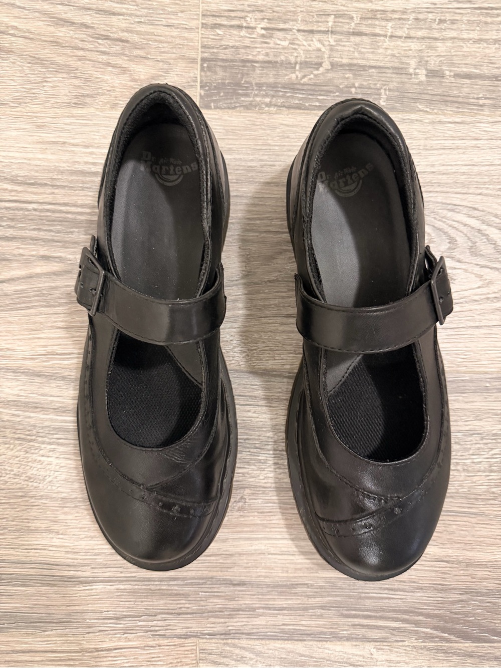 Dr. Martens Women’s ' Size 10 Leather Black Mary Jane Shoes